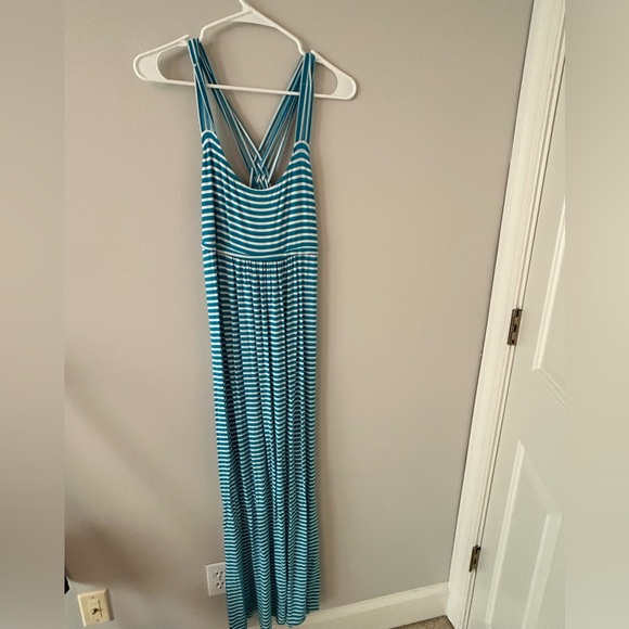 Blue Calvin Klein Maxi Dress - Picture 1 of 3